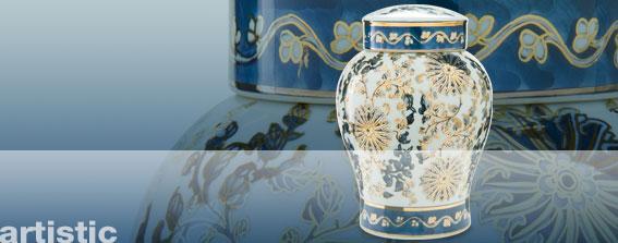 Artistic Collection of Urns by Tindall Funeral Home